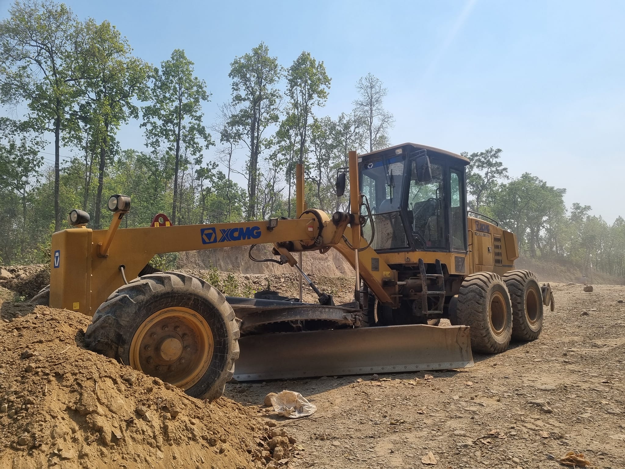 dozer rent in nepal